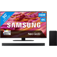 Koop met korting - Samsung 50" Neo QLED QN90F 4K (2025) + Samsung HW-Q600F (2025)