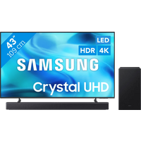 Koop met korting - Samsung Led 43" U8070H (2026) + Samsung HW-B450F (2025)