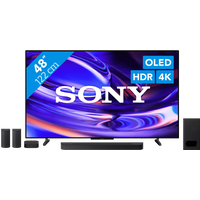 Koop met korting - Sony Bravia 6 48" OLED (2026) + Sony Bravia Theatre System 6 Zwart