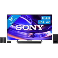 Koop met korting - Sony Bravia 6 55" OLED (2026) + Sony Bravia Theatre System 6 Zwart