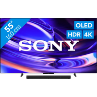 Koop met korting - Sony Bravia 6 55" OLED (2026) + Sony HT-S2000 Zwart