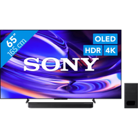 Koop met korting - Sony Bravia 6 65" OLED (2026) + Sony Bravia Theatre Bar 6 Zwart