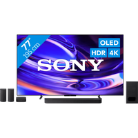 Koop met korting - Sony Bravia 6 77" OLED (2026) + Sony Bravia Theatre System 6 Zwart