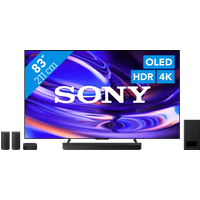 Koop met korting - Sony Bravia 6 83" OLED (2026) + Sony Bravia Theatre System 6 Zwart
