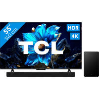Koop met korting - TCL 55" QLED P71K 4K (2025) + TCL Q65H