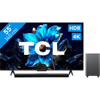 Koop met korting - TCL 55" QLED P71K 4K (2025) + TCL S55H 2.1 Soundbar