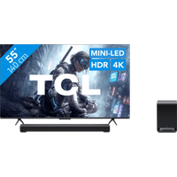 Koop met korting - TCL QD Mini-led 55" T8D (2026) + TCL S60K