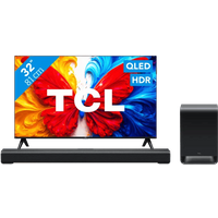 Koop met korting - TCL QLED 32" S5L (2026) + TCL S60K