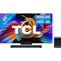 Koop met korting - TCL SQD Mini-led 65" 80L (2026) + TCL S60K