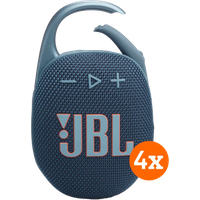 Koop met korting - JBL Clip 5 Blauw 4-pack