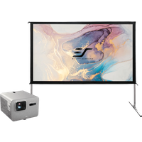 Koop met korting - BenQ TK705i + Elite Screens Yard Master 2 100"